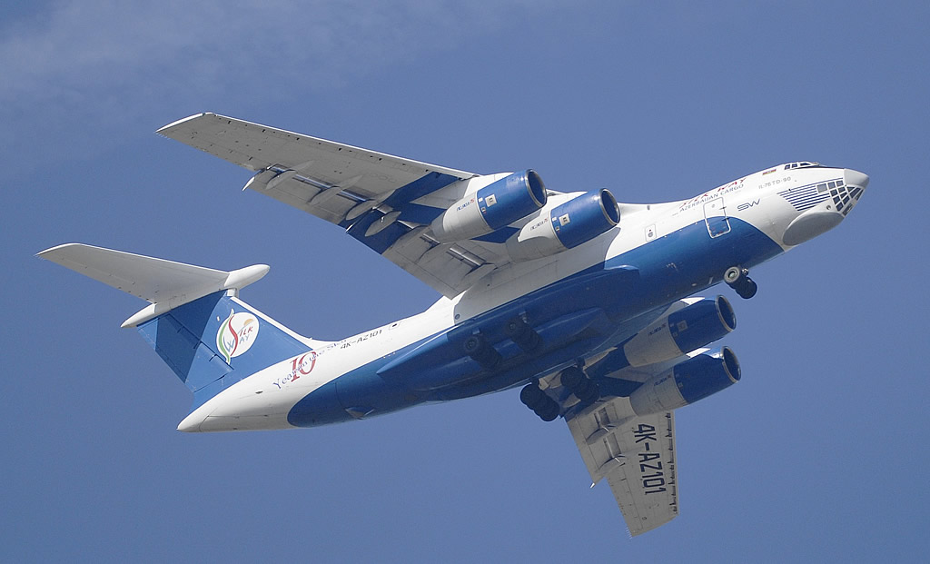 Silkway Ilyushin IL-76TD-90VD, Registration 4K-AZ101